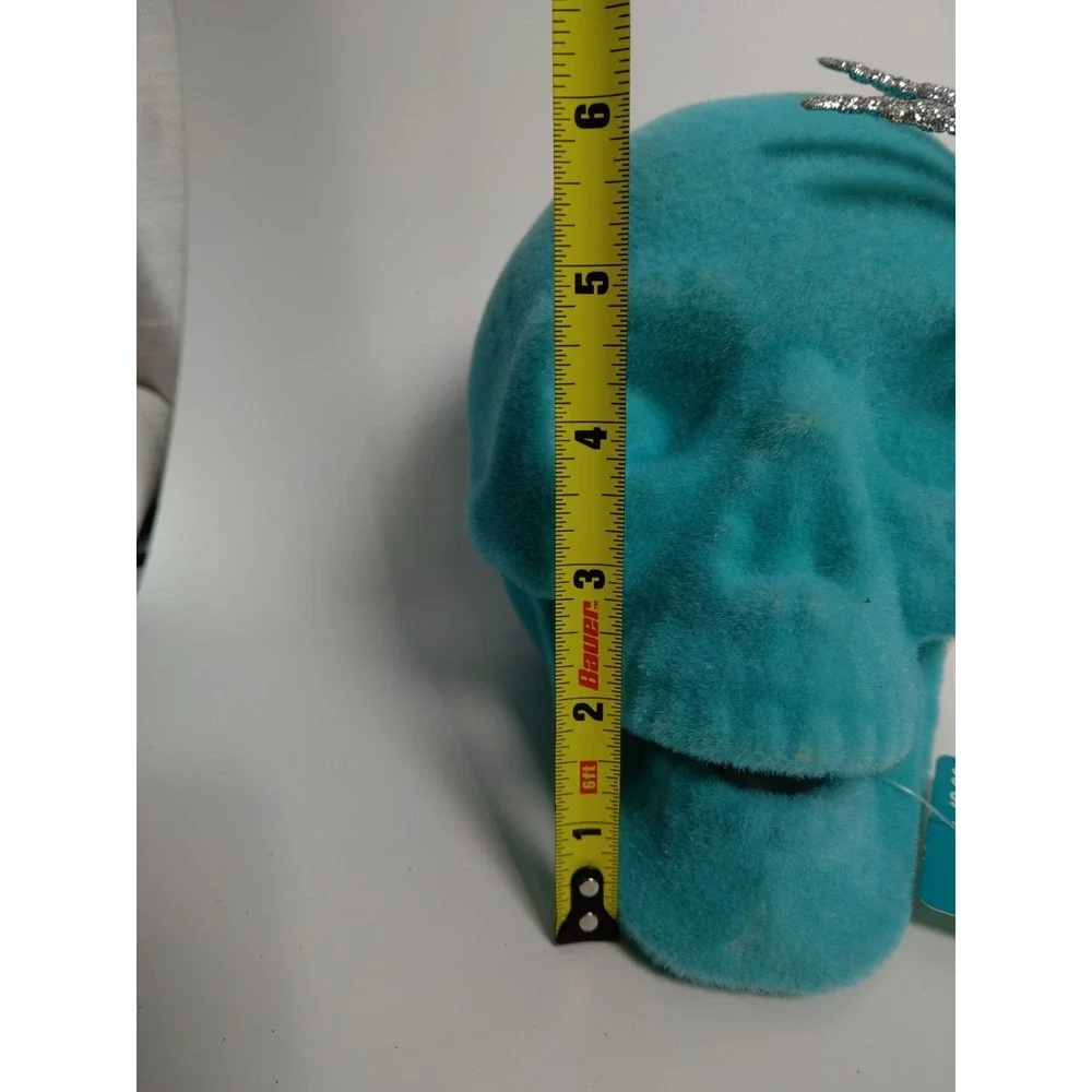 Halloween Blue Skull With‎ Spider